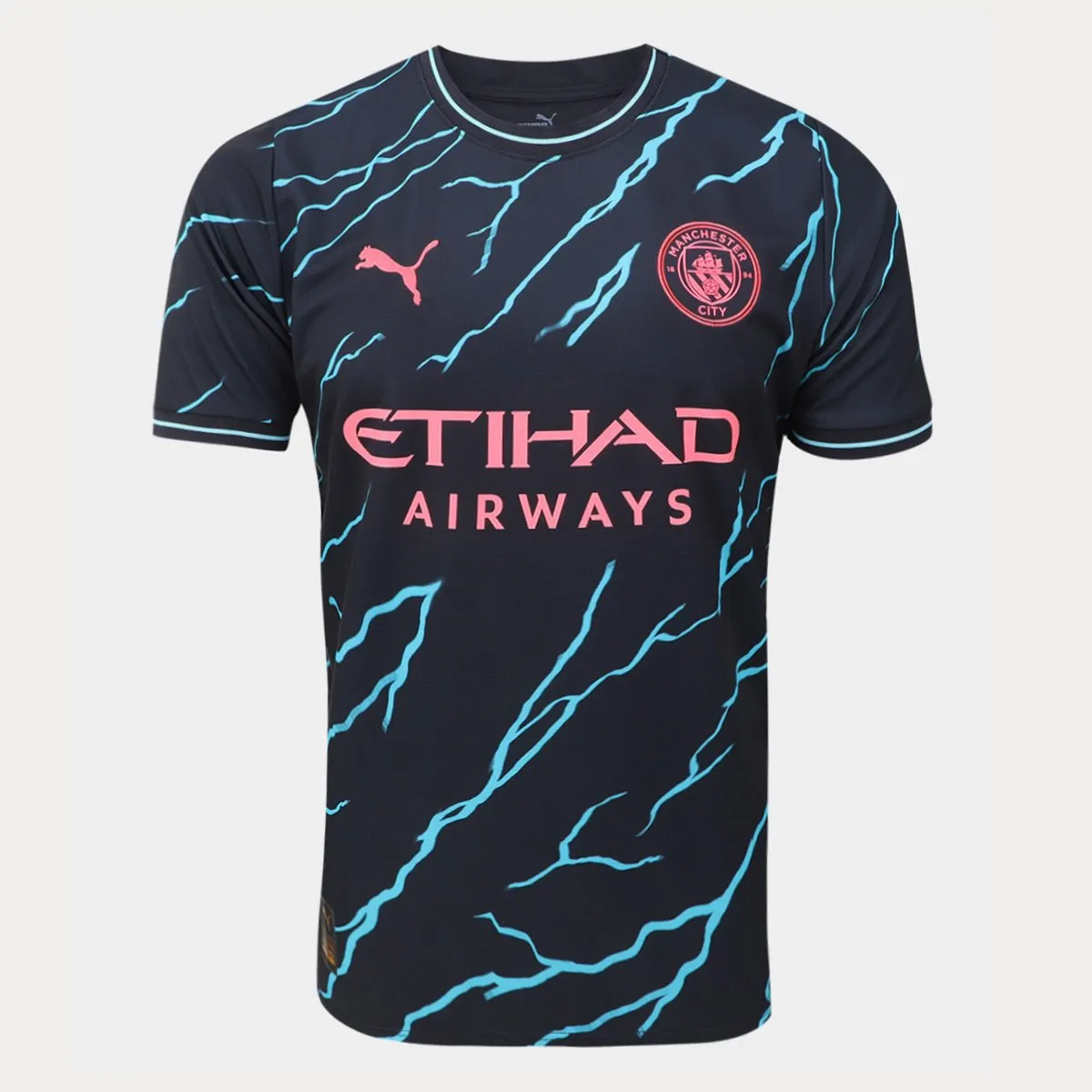 Camisa Manchester City Third 23/24 S/N Torcedor Puma Masculina